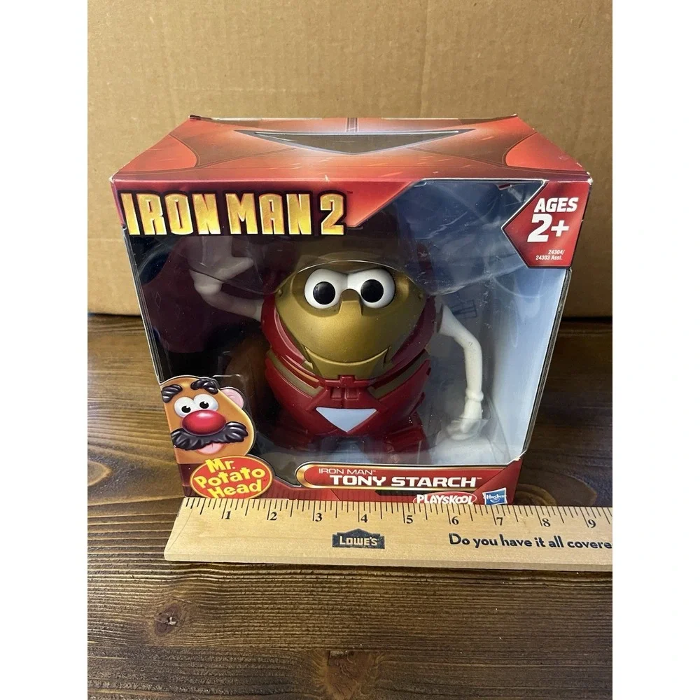 Mr. Potato Head Iron Man 2 Tony Starch-Hasbro‎ Playskool 2010_NIB